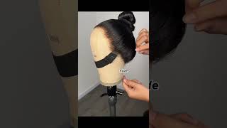 Natural Color Straight Pre Plucked Natural Hairline 360 Transparent Lace Human Hair Wigs [upl. by Cave]