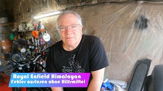 Fehler auslesen ohne Hilfsmittel  Royal Enfield Himalayan [upl. by Divadnoj730]