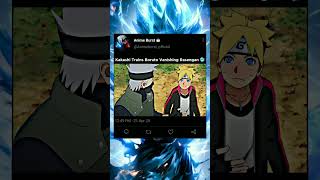 Kakashi Trains Boruto 🥶  shorts shortvideo naruto narutoshippuden boruto kakashi viral [upl. by Ailaht]