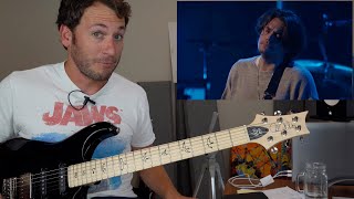 Guitar Teacher REACTS JOHN MAYER quotWild Bluequot LIVE  Colbert [upl. by Charbonnier]