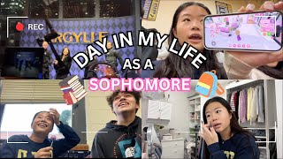 Day in my life as a SOPHOMORE in HIGHSCHOOL  vlog movie premiere grwm [upl. by Judie]