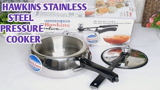 HAWKINS Triply Cookers Review  HAWKINS Triply Pressure cookers  Triply Cooker Review [upl. by Sallie519]