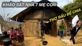 THỢ ĐẤU ĐỀ CHIA KHẢO SÁT DỰ ÁN NHÀ 7 MẸ CON BÊN SÔNG VỚI NGÔI NHÀ SIÊU VẸO SẮP ĐỔ  Tuyên Hà Giang [upl. by Garv]