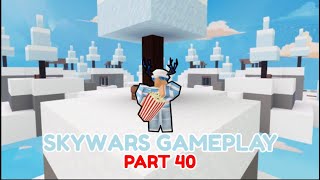 Roblox bedwars  Skywars gameplay part 40 [upl. by Man]