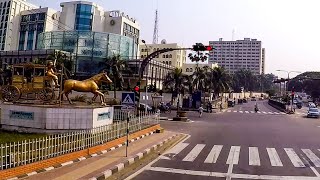 Beautiful Dhaka City BRTC doubledecker view [upl. by Cowles724]