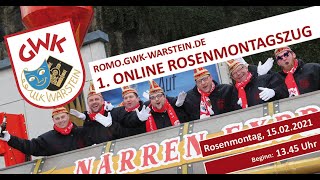 GWK Warstein  Rosenmontagszug 2021  Karneval [upl. by Heller]