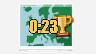 europe in 23 seconds former world record [upl. by Linden]