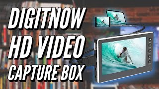 DIGITNOW HD Video Capture Box  Unboxing and Review [upl. by Farrel]