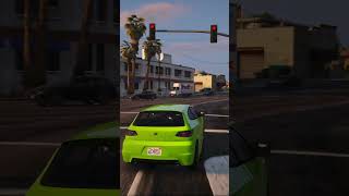 GTA 5 car green 2484 car game gamer play fun gta5 cars short truck gta gtav gtaonline [upl. by Hayman]