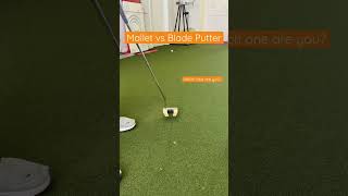 Mallet vs Blade Putter [upl. by Tillinger83]