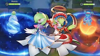 Gardevoir Battle Pass Holowear Comparison  Aurora Style vs Stage Style  Pokemon Unite [upl. by Kenison]