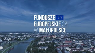 Fundusze Europejskie są w Małopolsce–odcinek 13 Wersja z audiodeskrypcją napisami i tłumaczem PJM [upl. by Sahpec867]