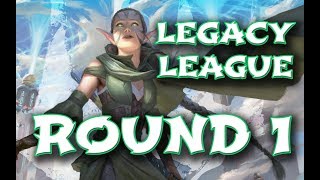 Legacy League with Elves 8  Round 1 vs Moon Stompy [upl. by Azpurua]