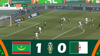 Mauritanie contre Algérie 10  Coupe dAfrique des Nations  Résumé du Match [upl. by Sacks]