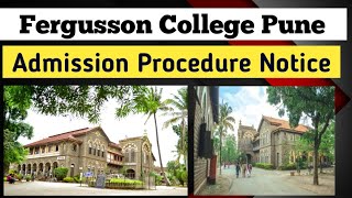 FERGUSSON ADMISSION PROCEDURE NOTICESTEPS OF ADMISSION IN FCSEATS AVAILABLE IN FERGUSSON FOR BA [upl. by Cigam130]