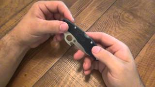 Knife Review  Spyderco Delica 4 Waved w Grey FRN [upl. by Jonme]