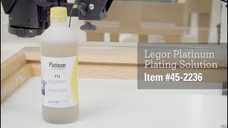 Legor Platinum Plating Solution [upl. by Nemzaj]