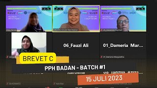 Brevet Pajak C Batch 1  Materi PPH Badan [upl. by Yelrahc614]