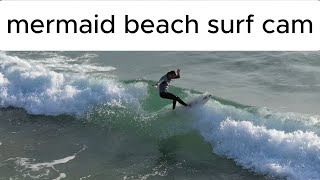 81024 with yesterday gopro footage at high tide mermaid beach surf cam [upl. by Intyrb]