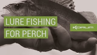 LURE FISHING FOR PERCH  MADE EASY [upl. by Ecnarretal]