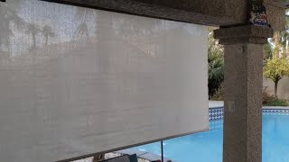 Coolaroo Spring Operated Roller Shades  Assembly Guide [upl. by Aylatan]