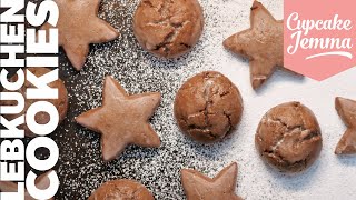 Lebkuchen Recipe  Christmas Cakey Cookies  Cupcake Jemma [upl. by Bibbye]