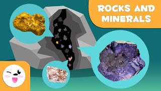 ROCKS and MINERALS for Kids  What are their differences  Science for Kids [upl. by Asreht]