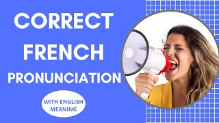 How to pronounce Plus Que Parfait  Past Perfect in French  French Pronunciation [upl. by Sonahpets]