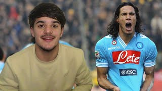 REACCIONANDO A EDINSON CAVANI DEL NAPOLI [upl. by Gnouhc]