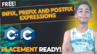 Infix Prefix and Postfix Expressions [upl. by Pincas421]