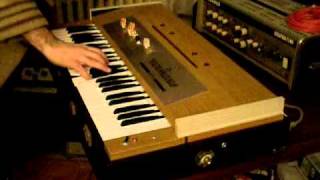 Vermona ET3 Organ demo amp HOHNER Orgaphon MH41 tube amp 1 [upl. by Elatan]