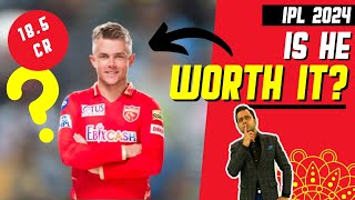 Sam Curran Worth 185 Cr IPL2024  Cricket Chaupaal [upl. by Ailb789]