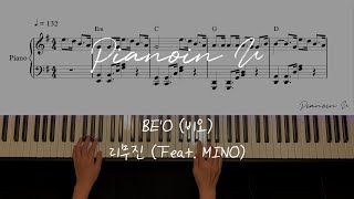 BEO 비오  리무진 Feat MINO Prod GRAY 쇼미더머니 10  Piano Cover  Sheet [upl. by Aikym838]