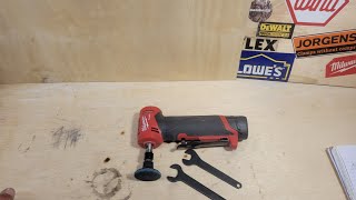 Milwaukee M12 Fuel Die Grinder First Impression BONUS HACK [upl. by Aicilec]