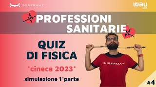 Simulazione Test Professioni Sanitarie 2024  Quiz Fisica [upl. by Naghem179]