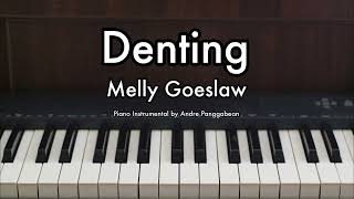 Denting  Melly Goeslaw  Piano Karaoke by Andre Panggabean [upl. by Draneb]