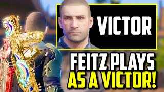 WHEN FEITZ PLAYS AS VICTOR…  PUBG Mobile [upl. by Nanine]