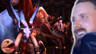 Forsen Reacts  Mists of Pandaria Siege of Orgrimmar Ending Cinematic Alliance  Horde [upl. by Ariik715]