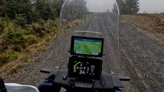 Husqvarna Norden 901 Expedition  Kielder forest Drive full length [upl. by Aneeled78]