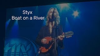 Styx  Boat on a River Live 2024 [upl. by Htebezile]