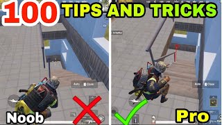 100 TIPS AND TRICKS FOR PUBG MOBILE • PUBG MOBILE TIPS AND TRICKS [upl. by Kato]