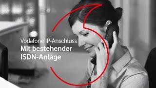 Vodafone IPAnschluss mit bestehender ISDNAnlage [upl. by Nauwtna]