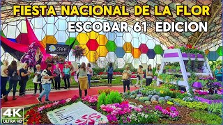 【4K】Disfrutá LA FIESTA NACIONAL de la FLOR 2024  ESCOBAR Buenos Aires  Primavera [upl. by Ailido41]