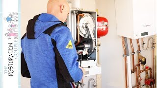 COMPLETE BOILER INSTALL  Viessmann Vitodens 100W [upl. by Coralie108]