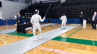 2024 NCAA Midwest Regionals  Ethan Leung Wayne State V Thomas Craley Lawrence University ￼ 51 [upl. by Henleigh]