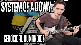 System Of A Down  Genocidal Humanoidz  GUITAR COVER NEW SONG 2020 [upl. by Adnoloy]