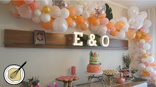 ESEPOP DIY Pinterest Ballongirlande 1  DEUTSCH [upl. by Annyrb]