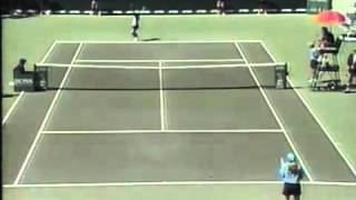 Andre Agassi vs ball girl [upl. by Shumway]