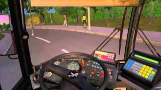 Lets Play 010 OMSI  Bussimulator Tutorial How ToTipps [upl. by Ahsiema801]