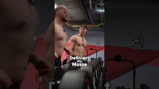 Vor und Nachteile Masse vs definiert sein gym tipps realtalk fitness gymbro [upl. by Fara]